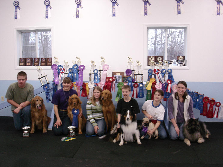 Blue Ribbon 4H Students  2004